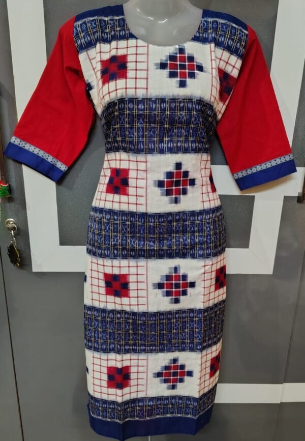 Sambalpuri handloom cotton Kurti,