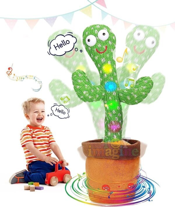 LED Musical Dancing & Mimicry Cactus Toy - Image 5